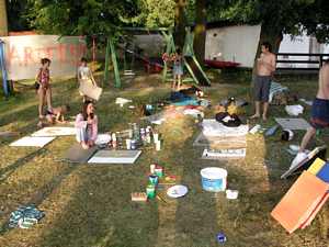 ��astn�ci workshop� na pl�i Ostende
