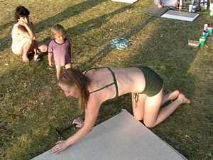 ��astn�ci workshop� na pl�i Ostende