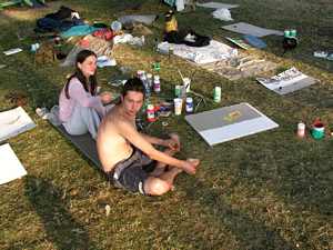 ��astn�ci workshop� na pl�i Ostende