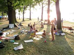 ��astn�ci workshop� na pl�i Ostende