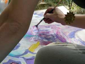 ��astn�ci workshop� na pl�i Ostende