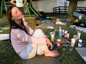 ��astn�ci workshop� na pl�i Ostende